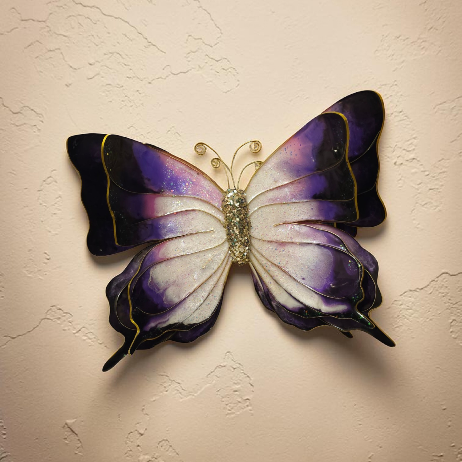 Anahat Kalaa Smokey Wings 3D Buuterfly