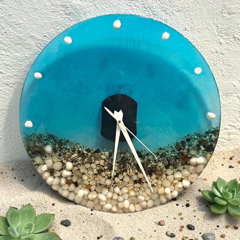 Anahat Kalaa – Aqua Shore Wall Clock