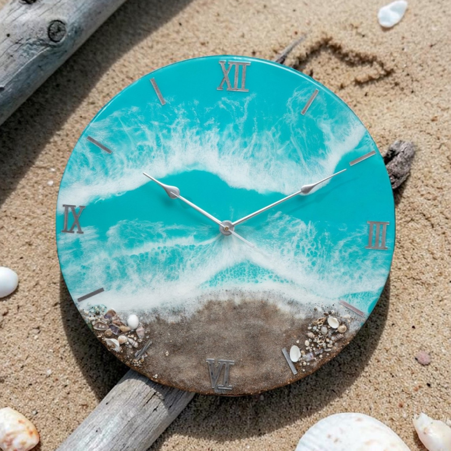 Anahat Kalaa – Beach line Wall Clock
