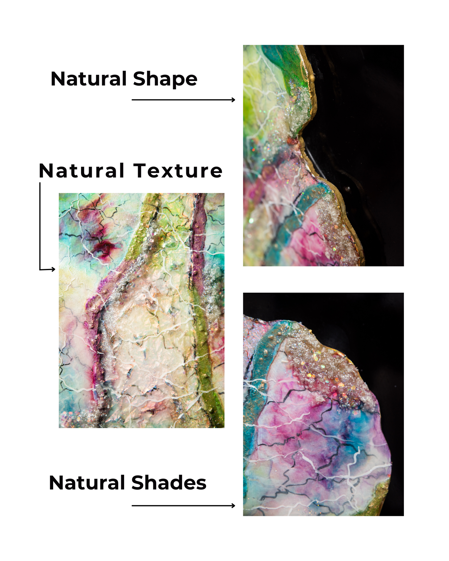 Anahat Kalaa Shades of Opal Wall Art