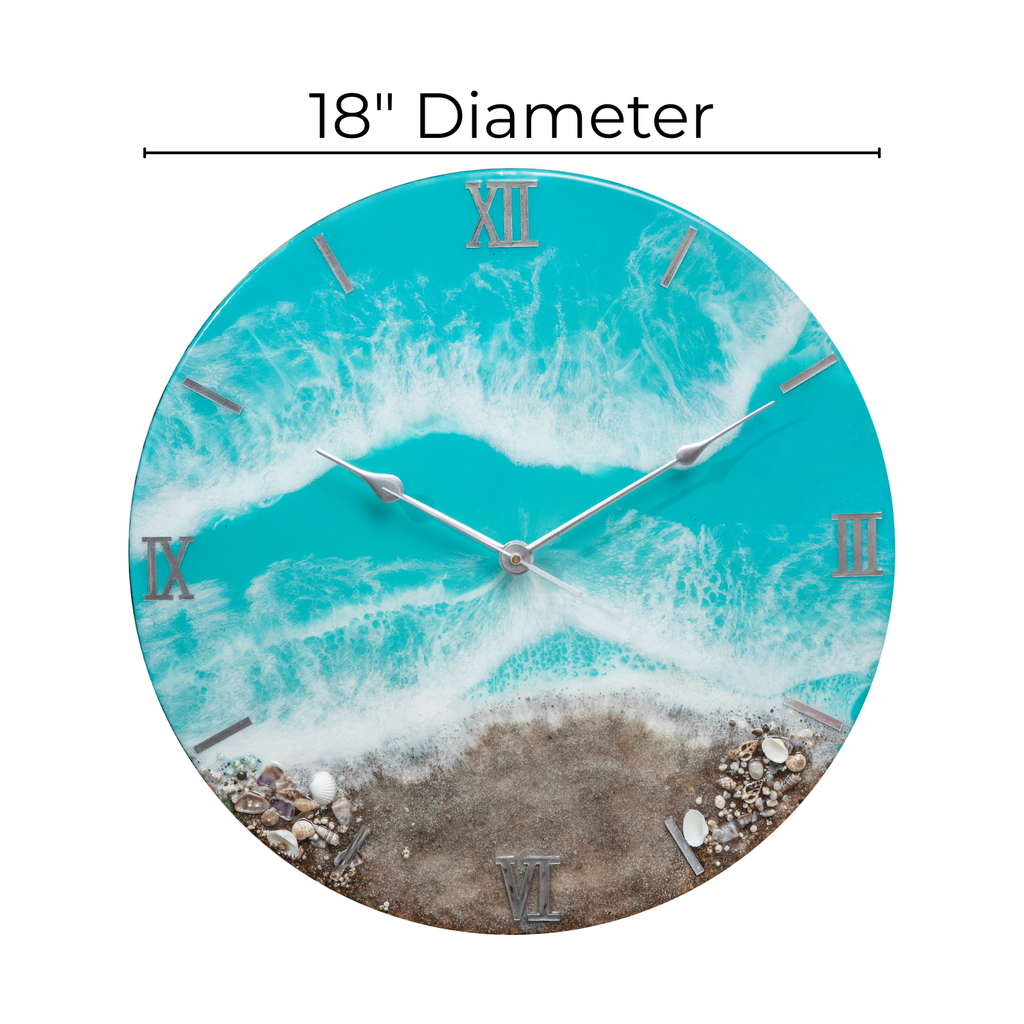Anahat Kalaa – Beach line Wall Clock