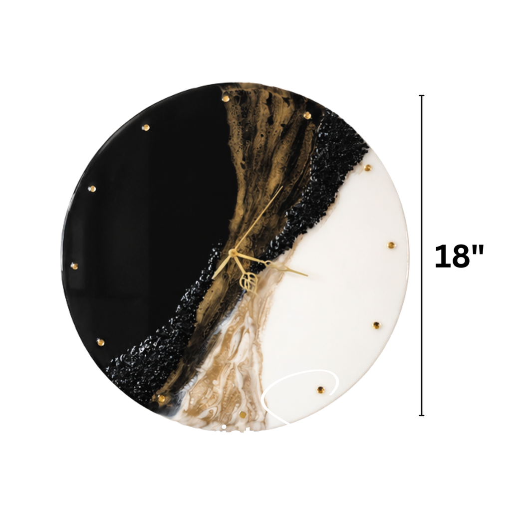 Anahat Kalaa-Midnight Vein Wall Clock