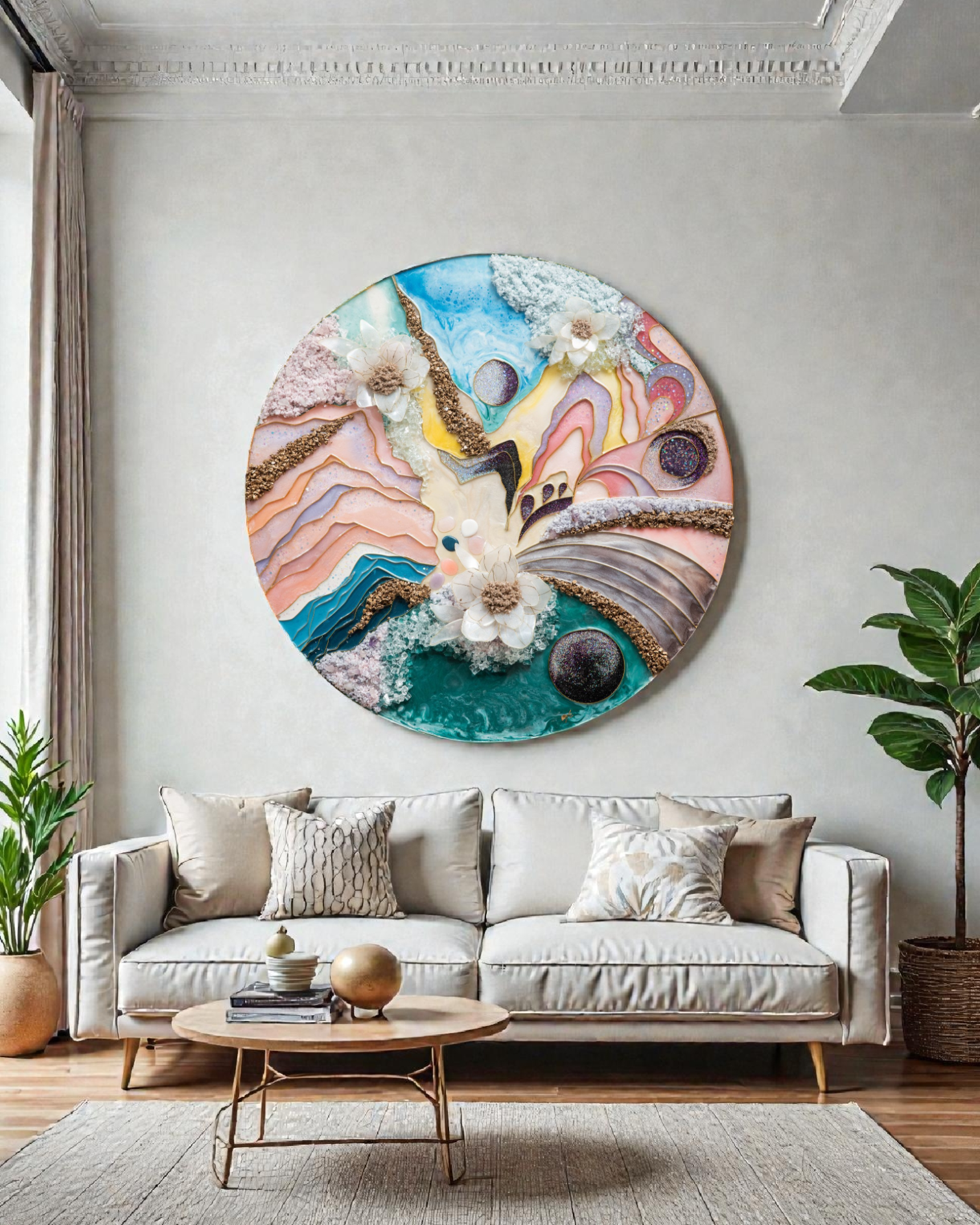 Anahat Kalaa The Prisma Centre Wall Piece