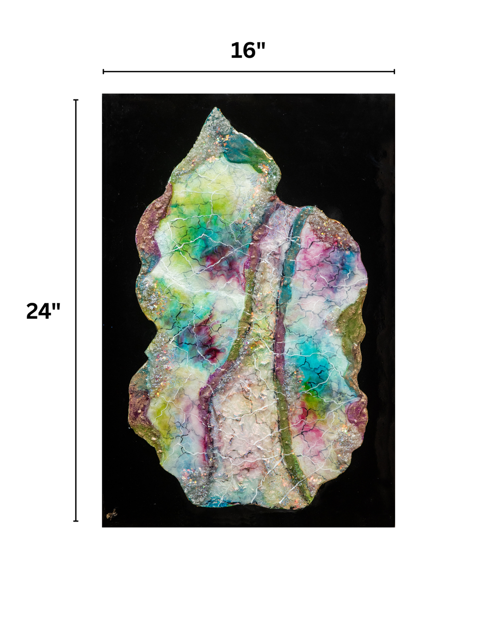 Anahat Kalaa Shades of Opal Wall Art