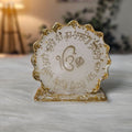 Sacred Om Mantra Resin Standee