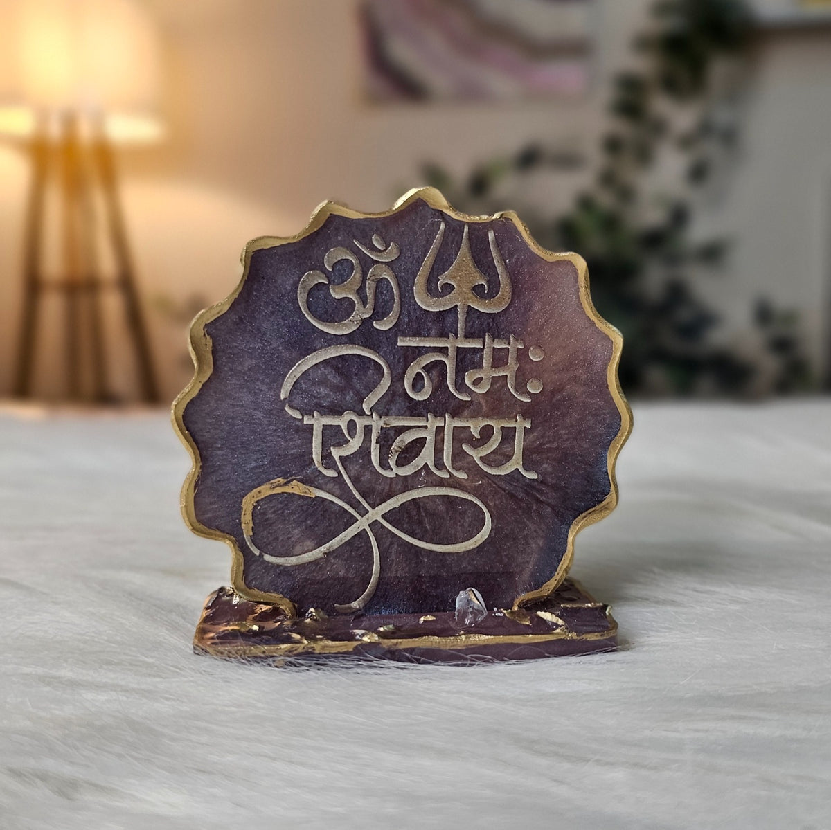 Om Shiv Infinite Blessings Resin Standee