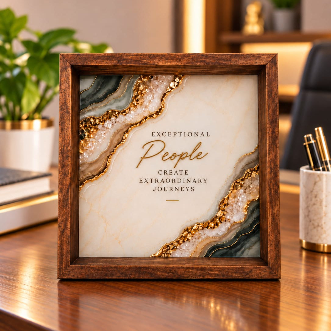 Anahat Kalaa – Exceptional People Resin Art Frame
